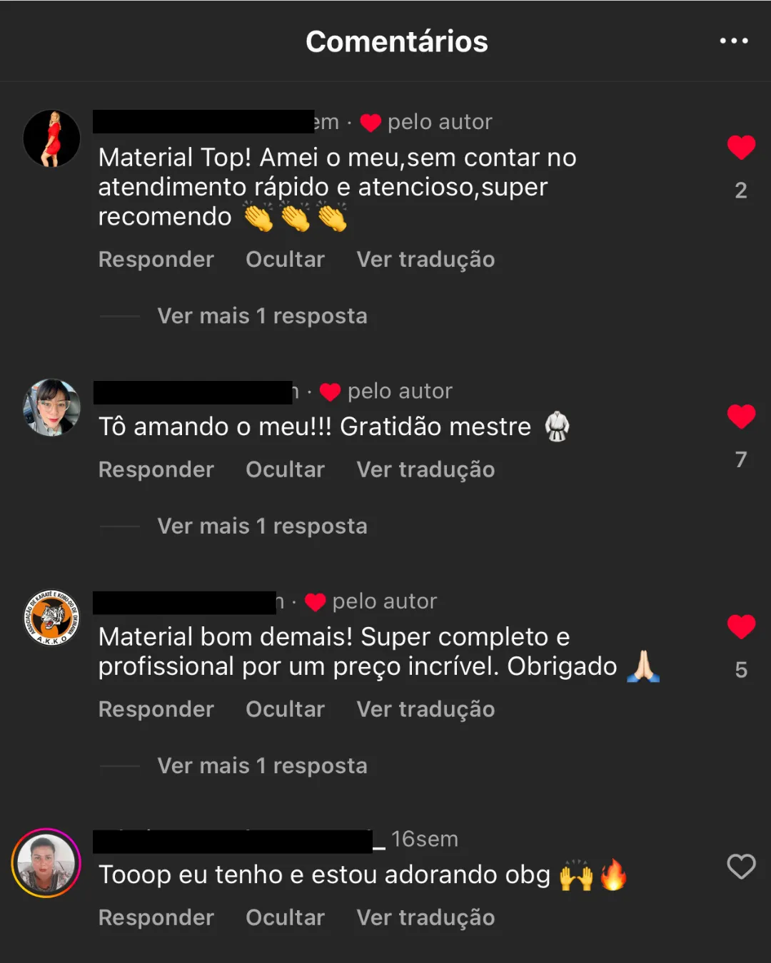 Depoimento de aluno 6